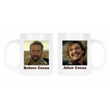 Pedro Pascal Nicolas Cage Mug Before Cocoa After Cocoa Coffee Cup