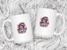 WTF is a Kilometer Mug Eagle Mullet American Coffee Cup Funny Merica Gift