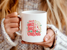 Have a Holly Dolly Christmas Mug Country Music Holiday Coffee Cup Gift