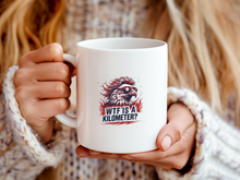 WTF is a Kilometer Mug Eagle Mullet American Coffee Cup Funny Merica Gift