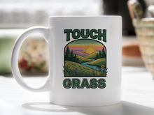 Touch Grass Mug Nature Lover Coffee Cup Go Outside Gift