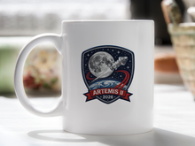 Artemis 2 Mug Back to the Moon Coffee Cup Space Journey Exploration Gift