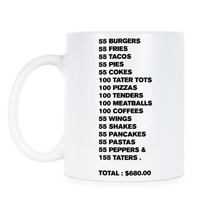 55 Burgers Mug Fries I Think You Should Leave Coffee Cup Tim Robinson Gifts