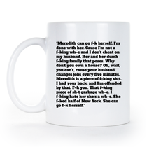 Lisa Barlow Mug Rant Meredith Marks rhoslc Merch Coffee Cup