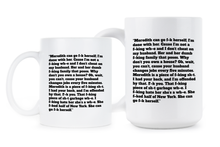 Lisa Barlow Mug Rant Meredith Marks rhoslc Merch Coffee Cup