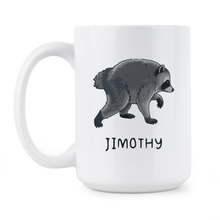 Jimothy Mug Raccoon Seattle Viral Trending Merch Famous Coffee Cup Raccoons Lover Gift
