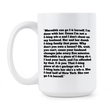 Lisa Barlow Mug Rant Meredith Marks rhoslc Merch Coffee Cup