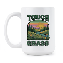 Touch Grass Mug Nature Lover Coffee Cup Go Outside Gift