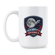 Artemis 2 Mug Back to the Moon Coffee Cup Space Journey Exploration Gift