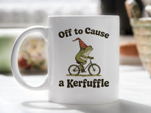 Off to Cause a Kerfuffle Mug Frog Coffee Cup