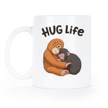 Punch Monkey Mug Panchi-Kun Cute Baby Panchi Kun Gift Japanese Macaque Hug Coffee Cup