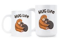 Punch Monkey Mug Panchi-Kun Cute Baby Panchi Kun Gift Japanese Macaque Hug Coffee Cup