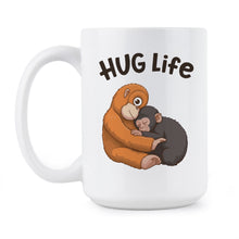 Punch Monkey Mug Panchi-Kun Cute Baby Panchi Kun Gift Japanese Macaque Hug Coffee Cup