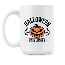 Halloween University Mug Fall Holiday Coffee Cup Gift