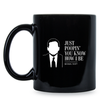 Just Poopin You Know How I Be Mug Michael Coffee Cup Scott Gift Quote