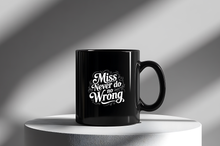 Miss Never Do No Wrong Country Music Mug for Women