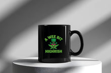 A Wee Bit Highrish Mug Funny St Patricks Day Gift Coffee Cup Irish Humor