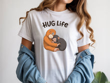 Punch Monkey Shirt Panchi-Kun Tshirt Japanese Macaque Cute Panchi Kun Hug T-Shirt