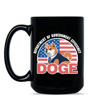 DOGE Department of Government Efficiency Mug D.O.G.E. Coffee Cup