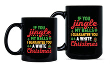 If You Jingle My Bells I’ll Give You a White Christmas Naughty Santa Mug Gag Coffee Cup Gifts Party