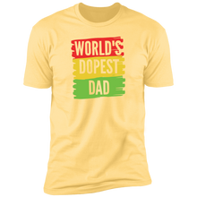 World’s Dopest Dad Shirt No Leaves
