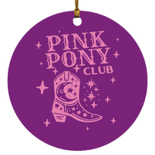 Pink Pony Club Ornament for Christmas Tree Chappell Ornaments