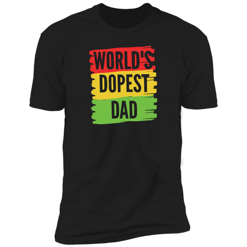World’s Dopest Dad Shirt No Leaves