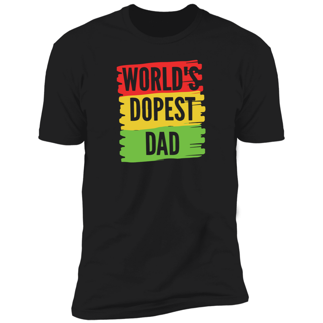 World’s Dopest Dad Shirt No Leaves
