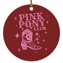 Pink Pony Club Ornament for Christmas Tree Chappell Ornaments
