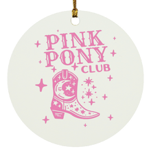 Pink Pony Club Ornament for Christmas Tree Chappell Ornaments
