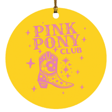 Pink Pony Club Ornament for Christmas Tree Chappell Ornaments