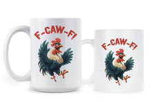 F Caw F Mug FcawF Rooster Chicken Coffee Cup Crow
