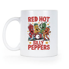 Red Hot Silly Peppers Mug Band Parody Coffee Cup Funny Music Pun Gift