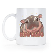 Moo Deng Mug Baby Hippo Cute Coffee Mug Hippopotamus Merch