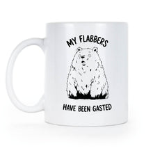 My Flabbers Have Been Gasted Mug Funny Bear Coffee Cup