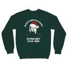Michael Myers Christmas Sweatshirt Horror Movie Holiday Sweater