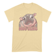 Moo Deng Shirt Baby Hippo Cute Tshirt Hippopotamus Merch
