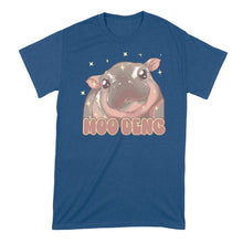 Moo Deng Shirt Baby Hippo Cute Tshirt Hippopotamus Merch