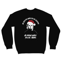 Michael Myers Christmas Sweatshirt Horror Movie Holiday Sweater