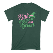 Pink Goes Good with Green Shirt Elphaba Glinda Merch