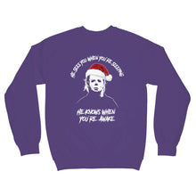 Michael Myers Christmas Sweatshirt Horror Movie Holiday Sweater
