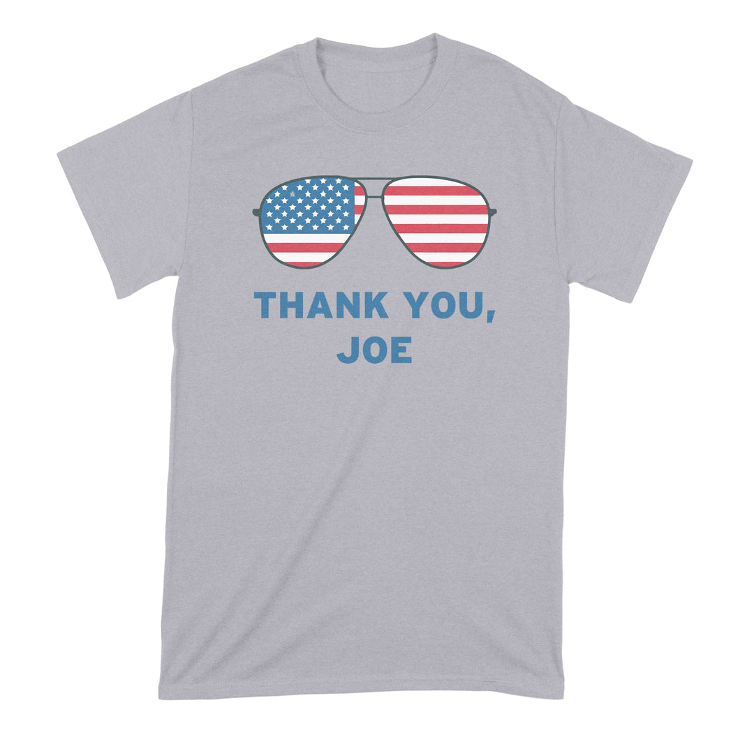 Thank You Joe Shirt President Biden Tshirt Democrat T Shirts Aviators T-Shirt