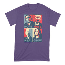 Hope Hate Heal Grow Shirt