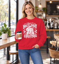 Have a Holly Dolly Christmas Sweatshirt Country Music Holiday Sweater