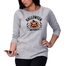 Halloween University Sweatshirt Fall Holiday Sweater