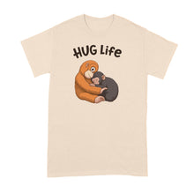 Punch Monkey Shirt Panchi-Kun Tshirt Japanese Macaque Cute Panchi Kun Hug T-Shirt