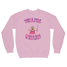 Whos That Wonderful Girl Sweatshirt Mona Could She Be Any Cuter Sweater Who’s Meme