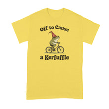 Off to Cause a Kerfuffle Shirt Frog T-Shirt