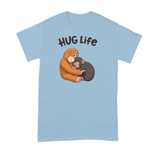 Punch Monkey Shirt Panchi-Kun Tshirt Japanese Macaque Cute Panchi Kun Hug T-Shirt