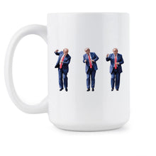 Trump Dance Mug Donald Dancing Coffee Cup Meme Mugs